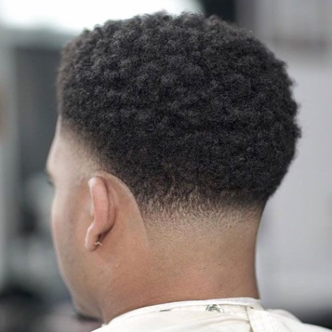 Afro Low Taper Fade