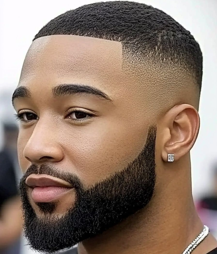 High Taper Fade for Black Men