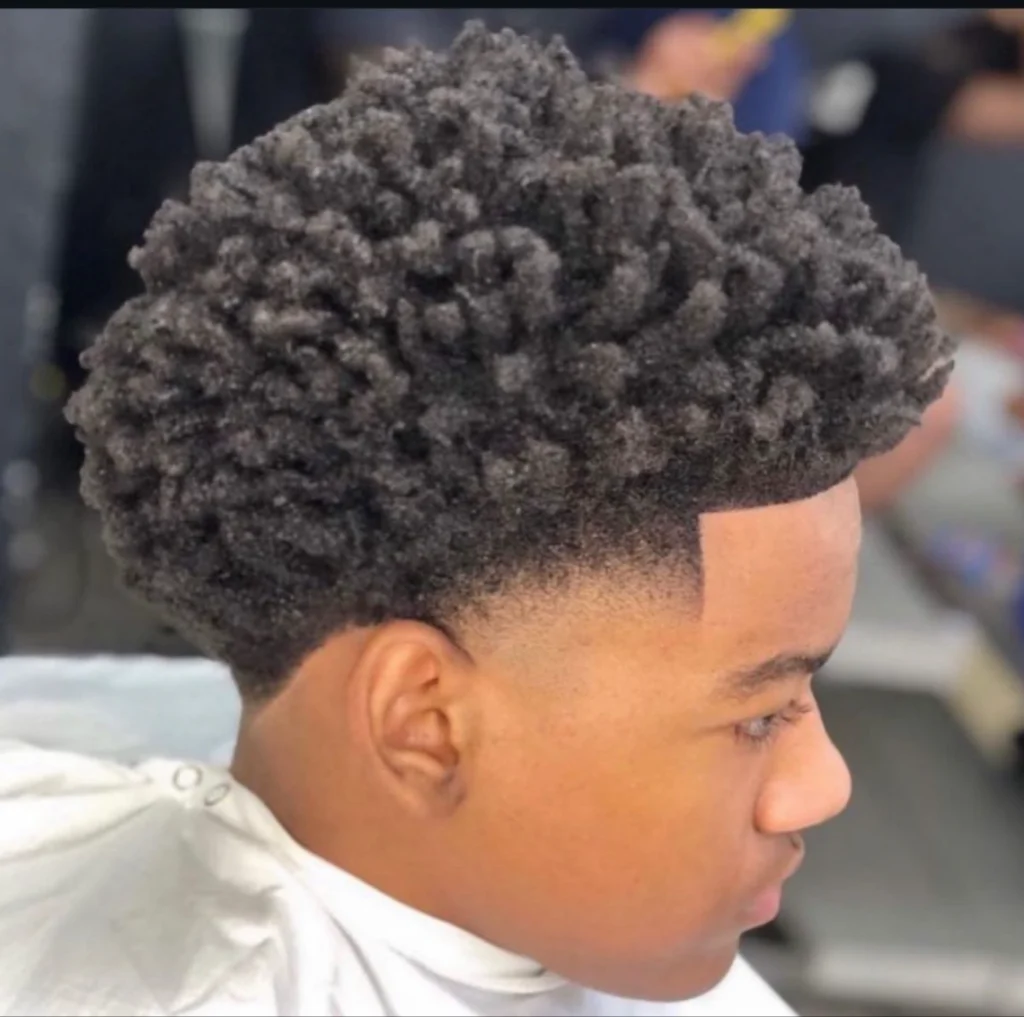 Broccoli Style with Low Taper Fade