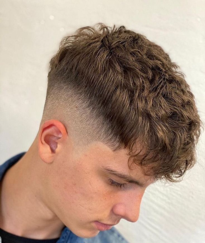 Fringe with Low Taper Fade
