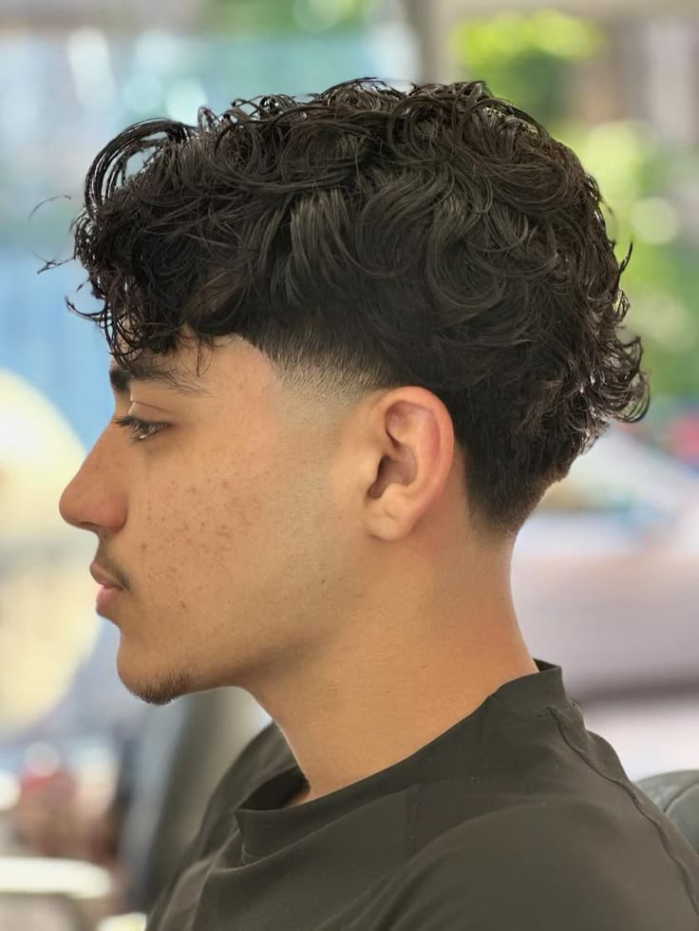 Low Taper Fade Perm
