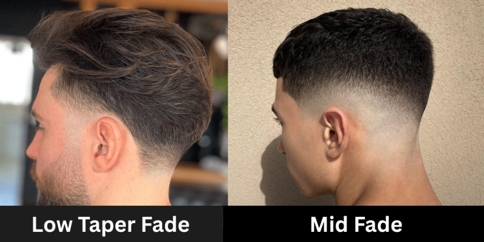 Low Taper Fade vs Mid Fade