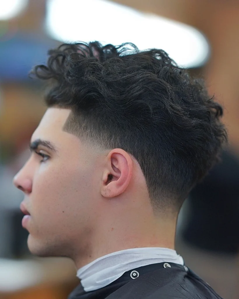 Low Temple Taper Fade