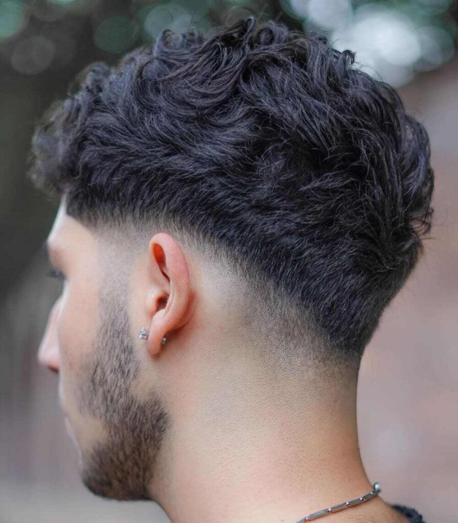 trending taper fade haircut