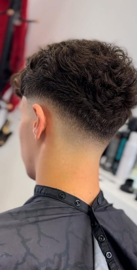 Mid Drop Fade