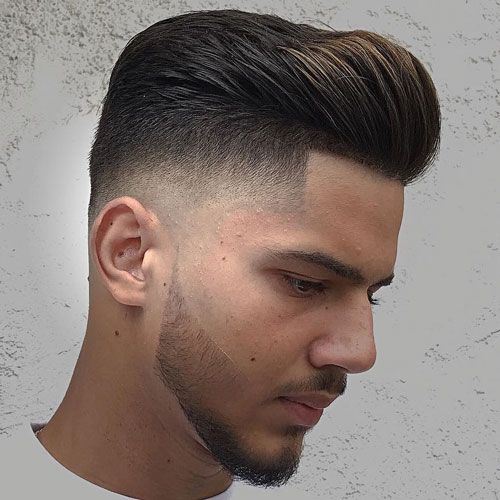 Mid Fade Pompadour