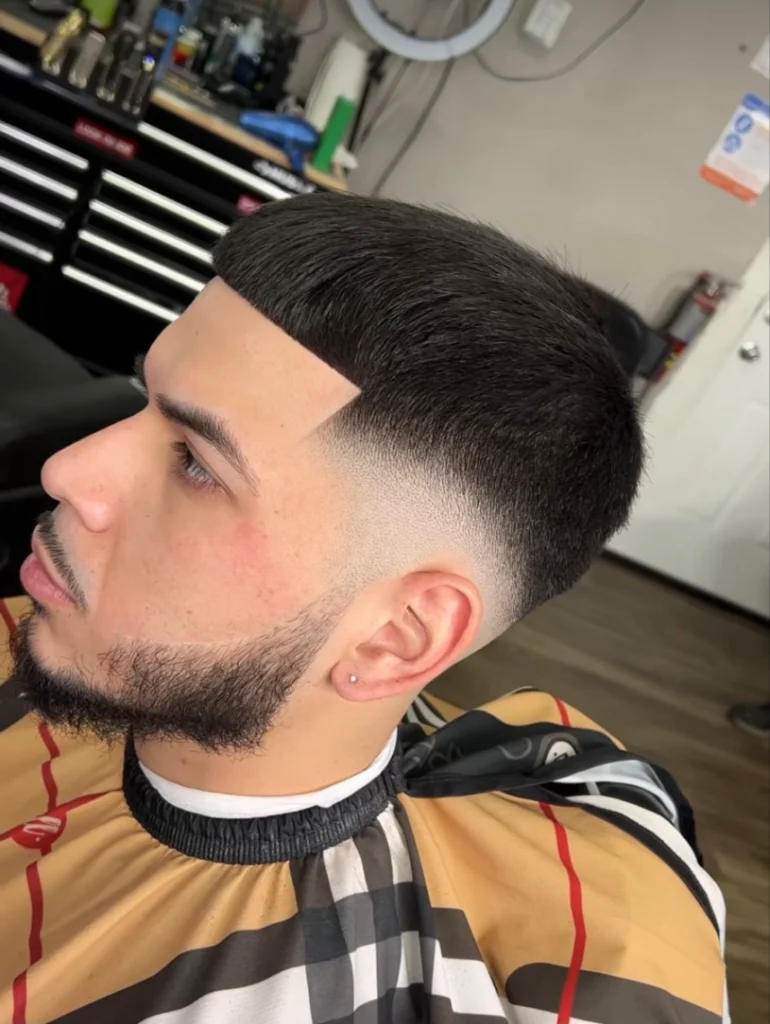 Short Hair with Low Taper Fade