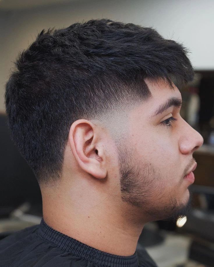 Straight Hair Low Taper Fade Boys