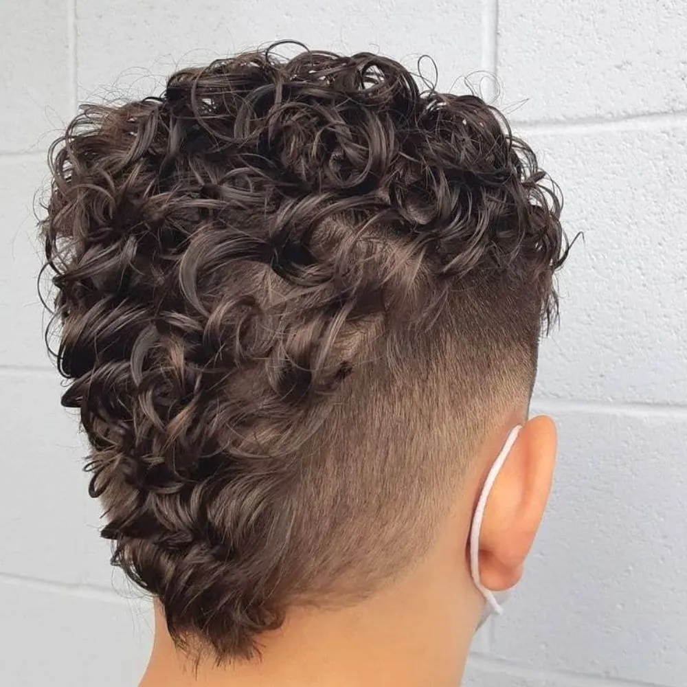 Faux Hawk Mullet