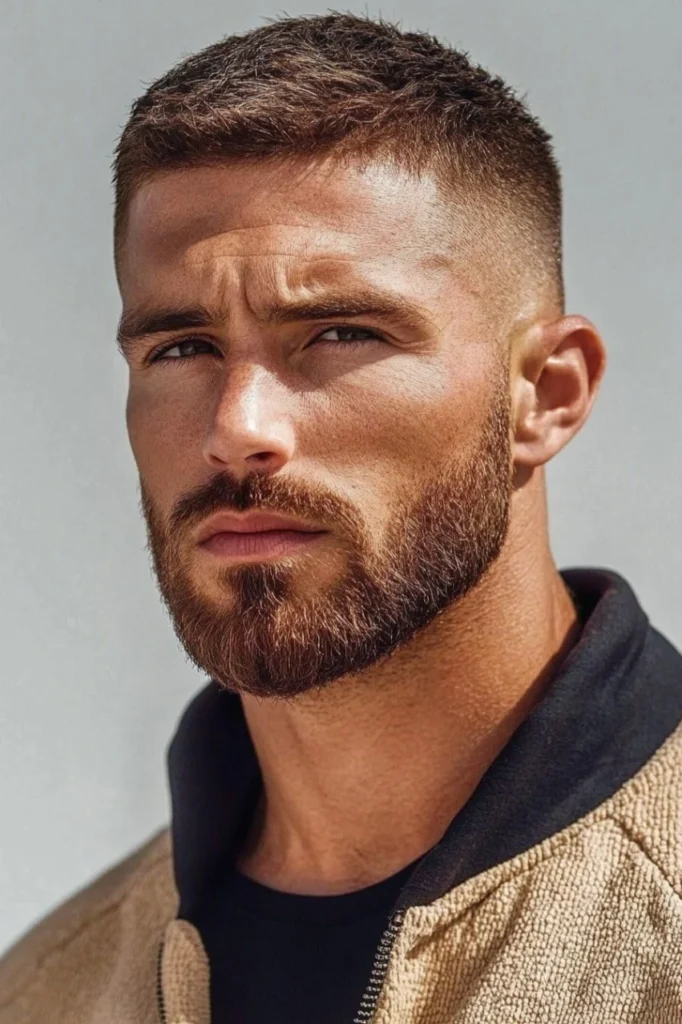 High Taper Fade Blonde