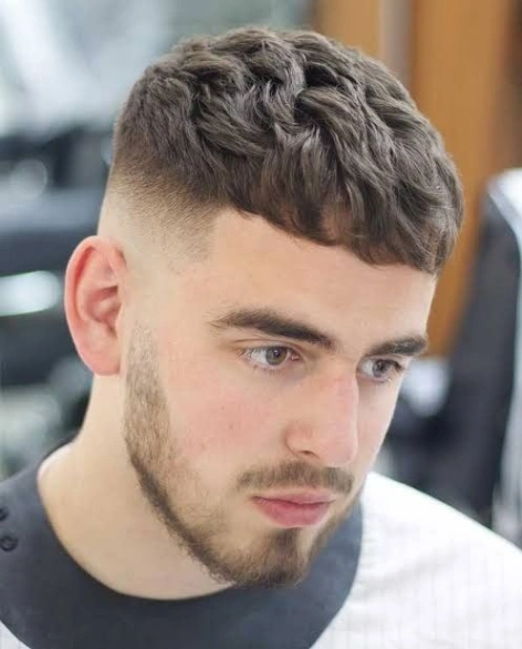 High Taper Fade Fringe