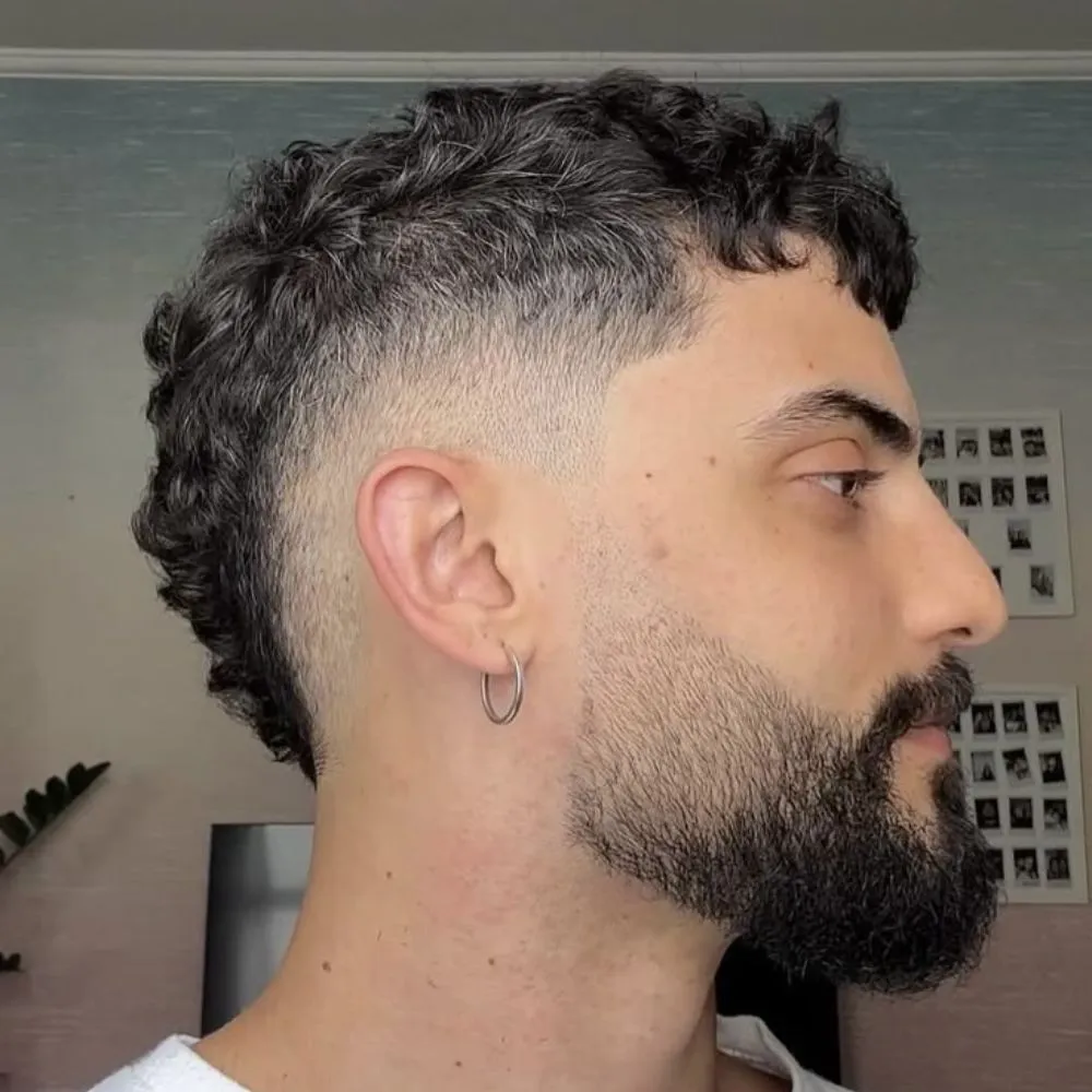 High Taper Mullet