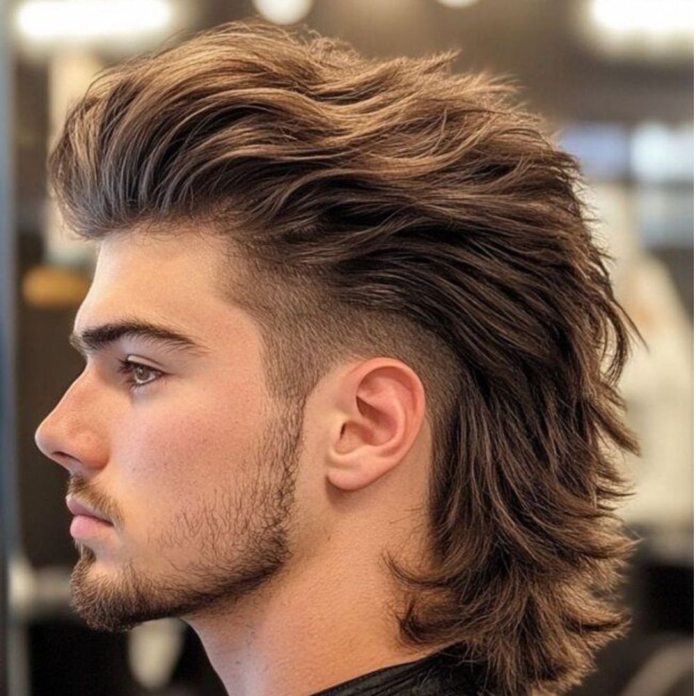 Long Modern Mullet