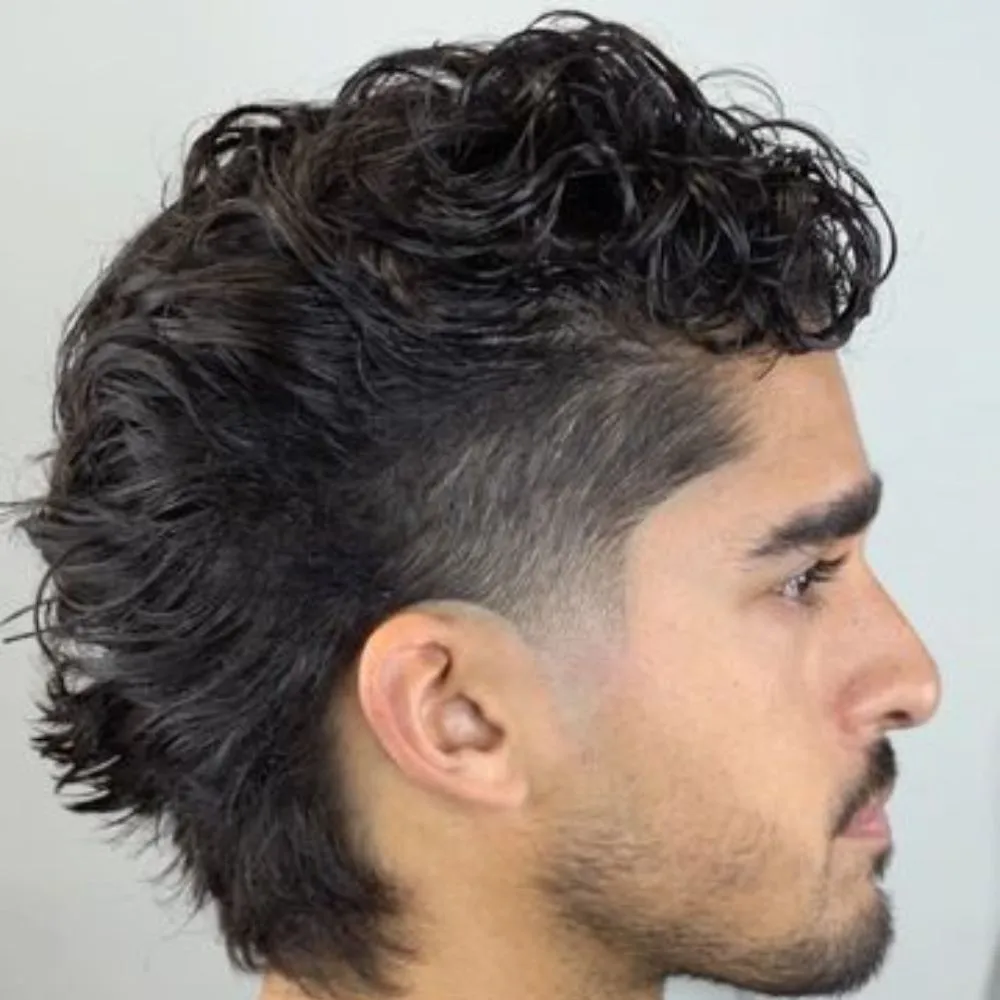 Medium Length Modern Mullet