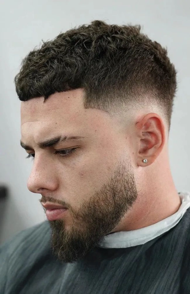 Textured High Taper Fade