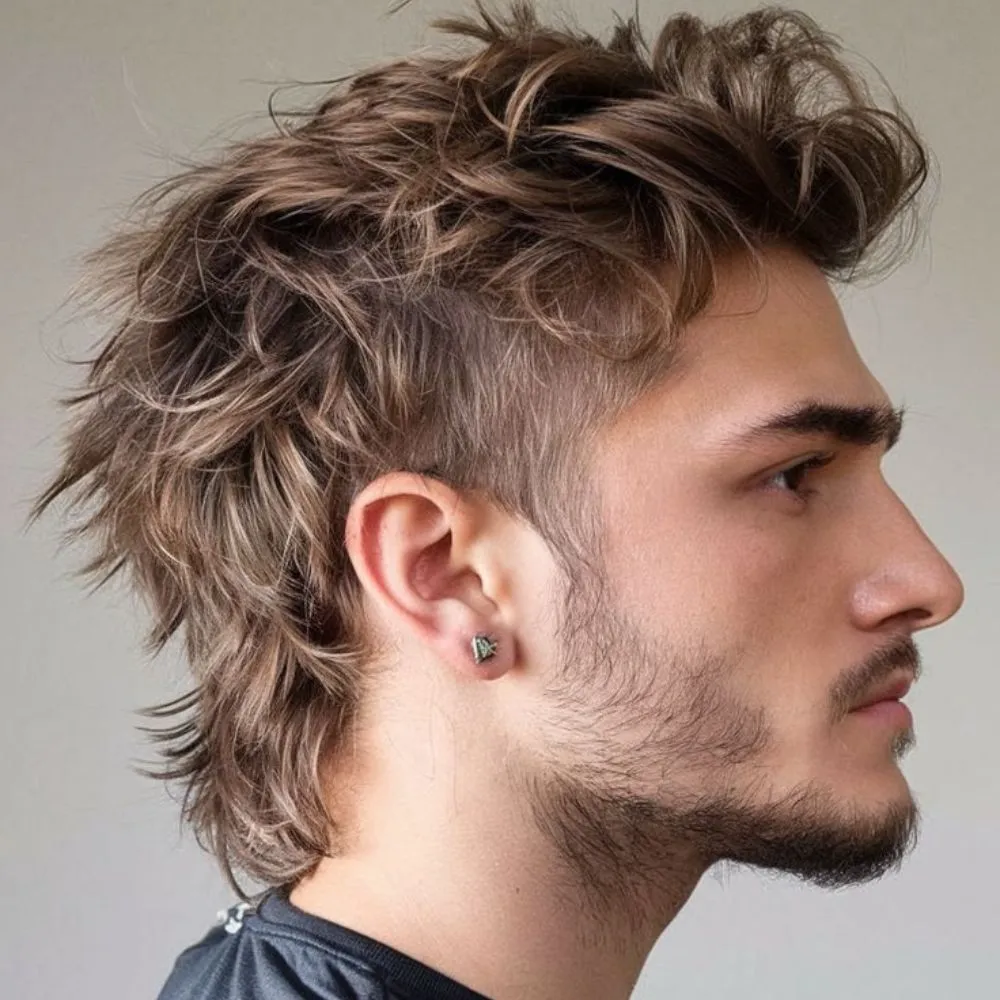 Textured Modern Mullet