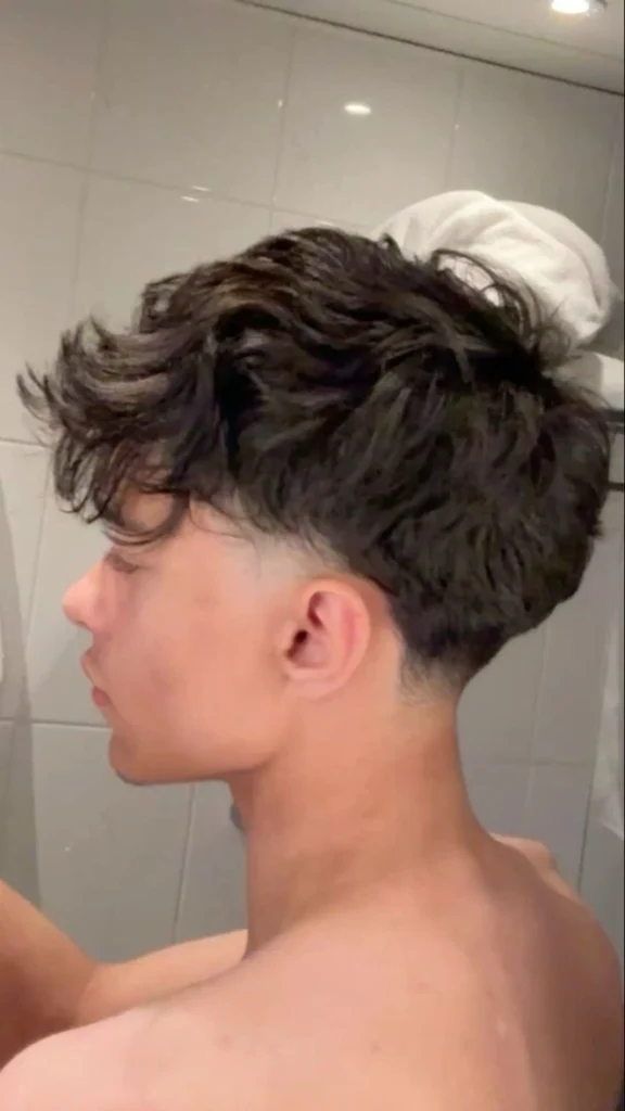 Classic Low Taper Fade with Fluffy Top
