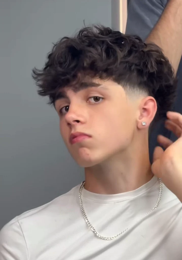 Low Taper Fade Fluffy Hair for Kids & Teens